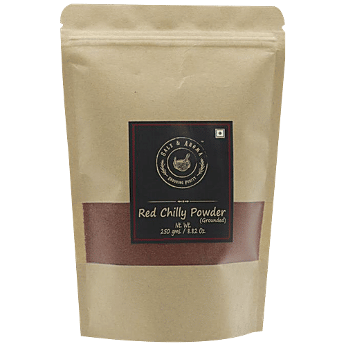 Salz & Aroma Dry Red Chilly Powder, 250 g Stand Up Pouch 