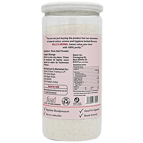 Salz & Aroma Rock Salt, 1 kg PET Jar 