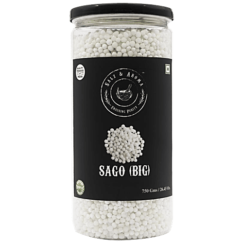 Salz & Aroma Sago Big, 750 g Pet Jar 