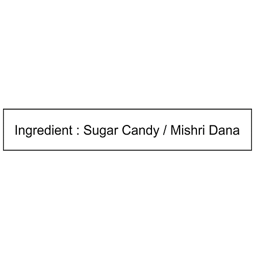 Salz & Aroma Sugar Candy / Mishri Daana, 500 g PET Jar 