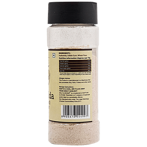Salz & Aroma Asafoetida - Compounded Hing Powder, 100 g Sprinkler 