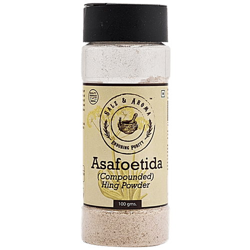 Salz & Aroma Asafoetida - Compounded Hing Powder, 100 g Sprinkler 