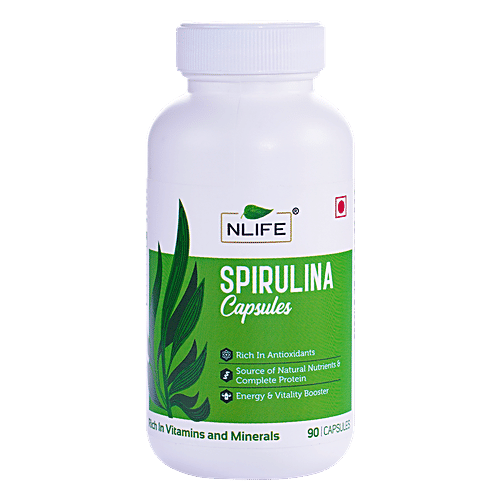 Buy Nlife Spirulina Capsules Online at Best Price of Rs 749 bigbasket