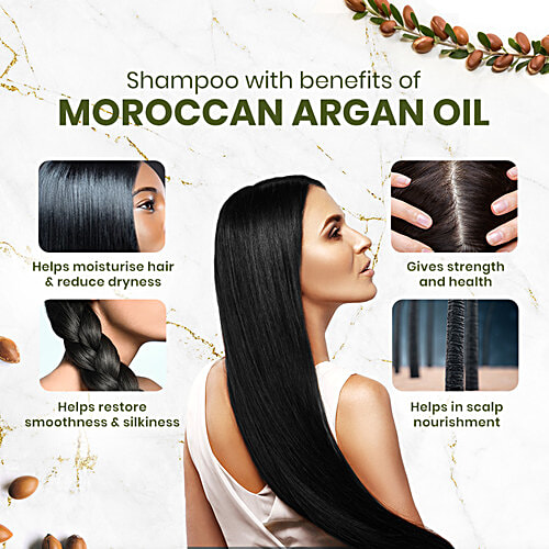 Dabur Vatika Select Shampoo - Moroccan Argan Oil, Moisturise & Smooth, 300 ml  