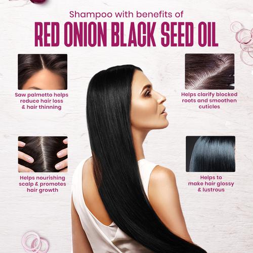 Buy Dabur Vatika Select Shampoo - Red Onion Black Seed Oil, Hairfall  Control Online at Best Price of Rs 449 - bigbasket