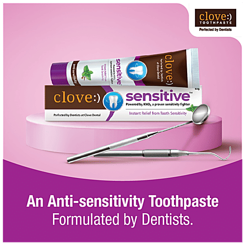 Buy Clove Sensitive With AntiSensitivity & Fluoride Toothpaste
