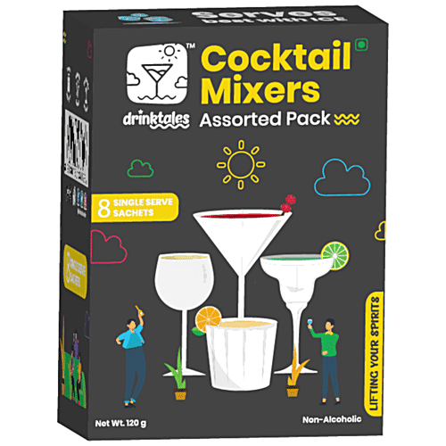 Buy Drinktales Cocktail Mixers Assorted Pack, NonAlcoholic Online at