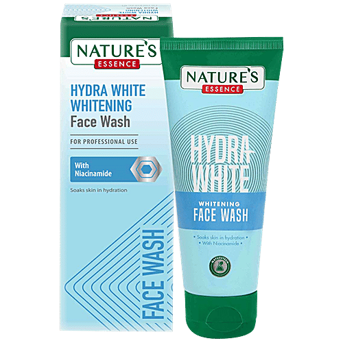 Natures Essence Niacinamide Hydra White Whitening Face Wash, 100 ml  