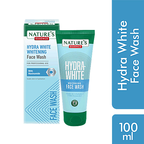 Natures Essence Niacinamide Hydra White Whitening Face Wash, 100 ml  