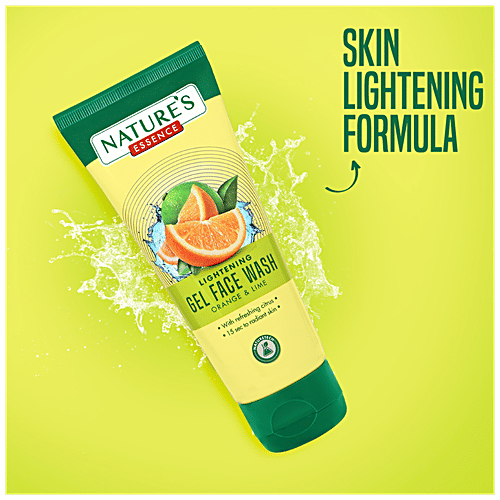 Buy Natures Essence Lightening Gel Face Wash Orange & Lime Online at