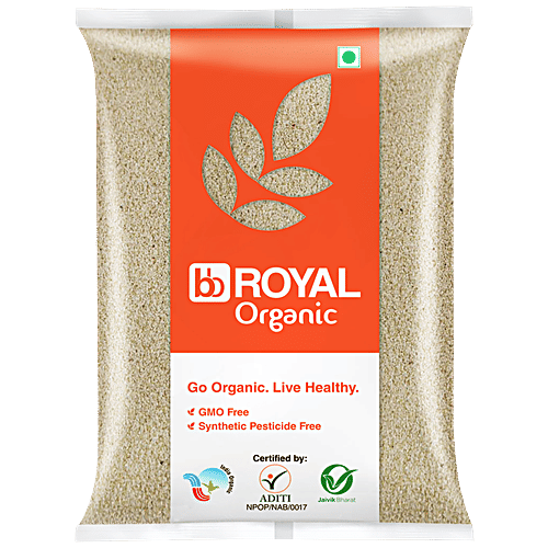 bb Royal Organic Barnyard Millet/Kuthiraivalli Rava, 500 g  