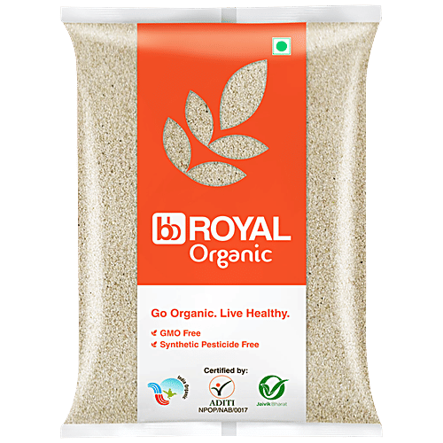 bb Royal Organic Little Millet/Saamai Rava, 500 g  