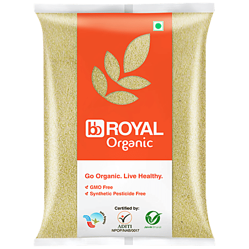 bb Royal Organic Proso Millet Rava, 500 g  
