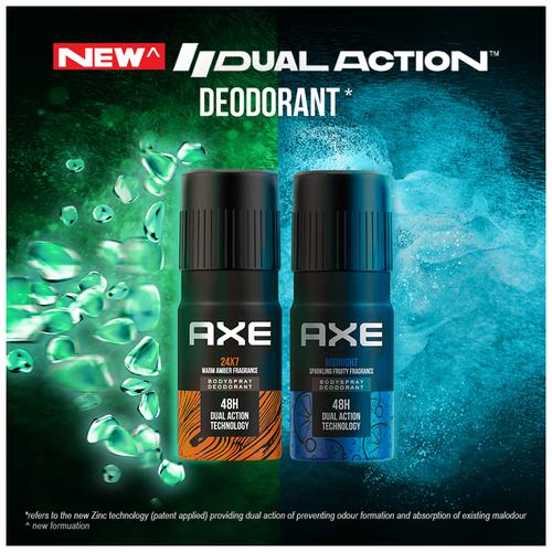 Buy Axe Recharge & 24x7 Long Lasting Deodorant Bodyspray - For Men Online at Best Price Rs 220.50 - bigbasket