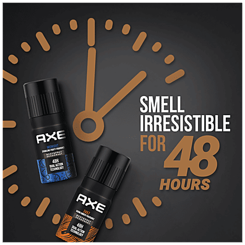 Axe Recharge Midnight & 24x7 Long Lasting Deodorant Bodyspray - For Men, 150 ml (Buy 1 Get 1 Free) 