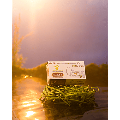 Abhi Eggs D.O.S.E with Immunity Boosters, antibiotic free, 6 Pcs  