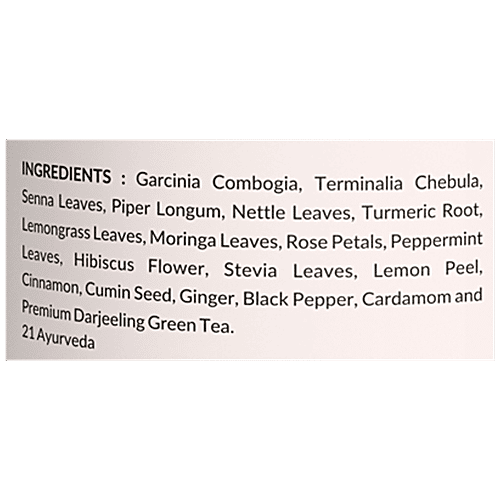 Zevic Herbal Slimming Green Tea - With Garcinia Cambogia, 50 g (25 servings) 