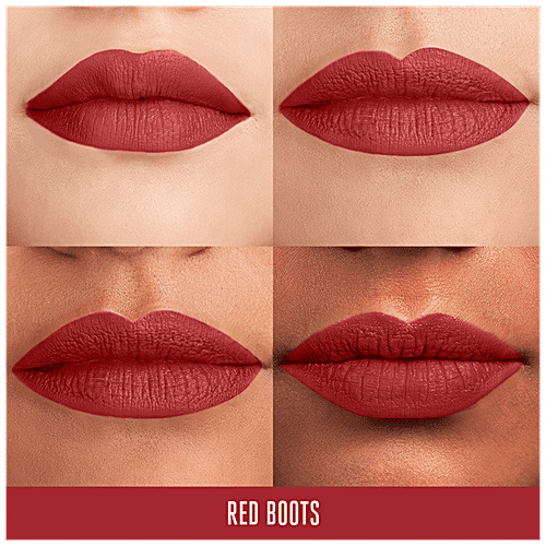 Lakme Absolute Matte Melt Mini Liquid Lip Colour, 2.4 ml Red Boots 