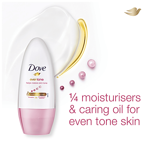 Dove-Rollon Deodorant Roll On For Women - Eventone, 50 ml