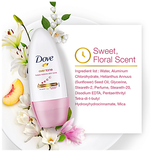 Dove-Rollon Deodorant Roll On For Women - Eventone, 50 ml