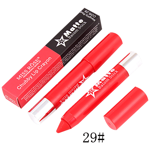 Miss Rose Chubby Lip Crayon Lipstick, 30 g 7301-033B 29 