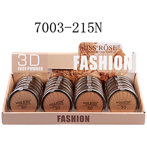 Miss Rose Matte Finish Compact, 30 g 7003-215 N4 