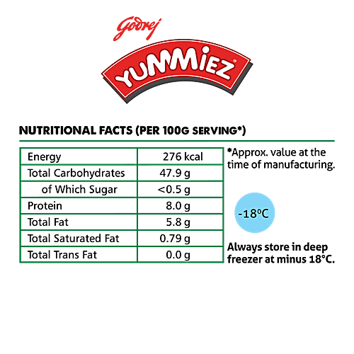 Yummiez Laccha Paratha, 300 g  