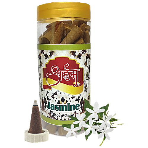 Arham Premium Dhoop Cone - Jasmine, 200 g  
