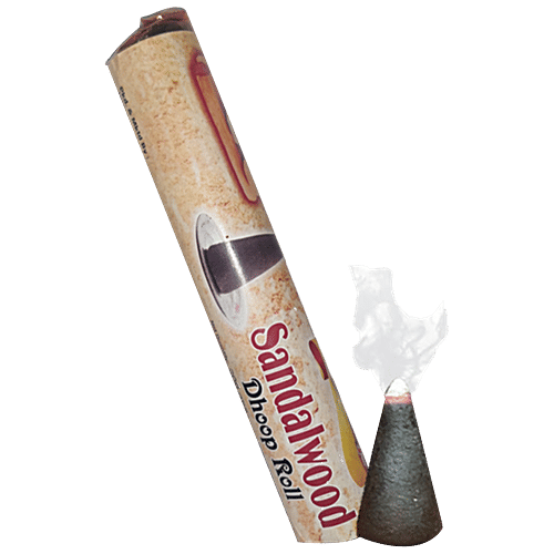 Arham Premium Dhoop Roll - Sandalwood, 100 g  