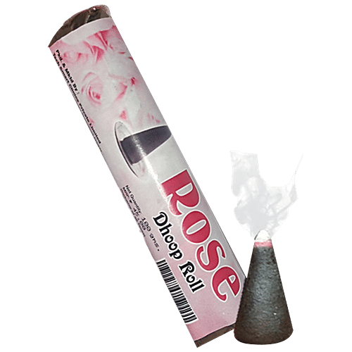 Arham Premium Dhoop Roll - Rose, 200 g  