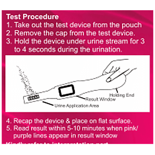 Buy Dr. Morepen Quickchek Advance Digital Pregnancy Test Kit No