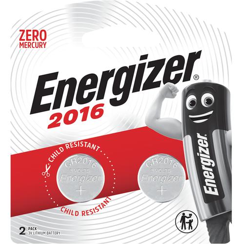  Energizer CR2016 Lithium Battery 3V, 5 Pack : Health & Household