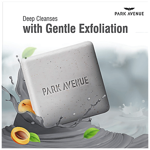 Park avenue Bathing Soap - Mountain Clay & Apricot, 125 g  