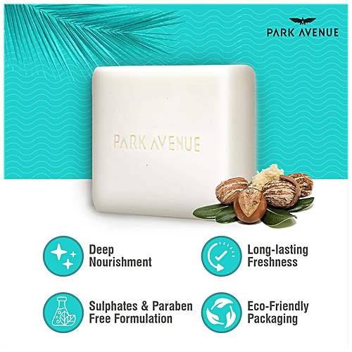Park avenue Bathing Soap - Cologne & Shea Butter, 125 g  