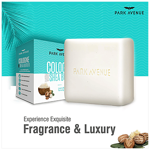 Park avenue Bathing Soap - Cologne & Shea Butter, 125 g  