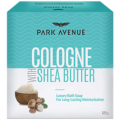 Park avenue Bathing Soap - Cologne & Shea Butter, 125 g  
