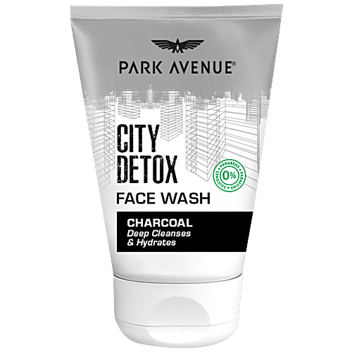 Park avenue City Detox Face Wash - Charcoal, 100 g  
