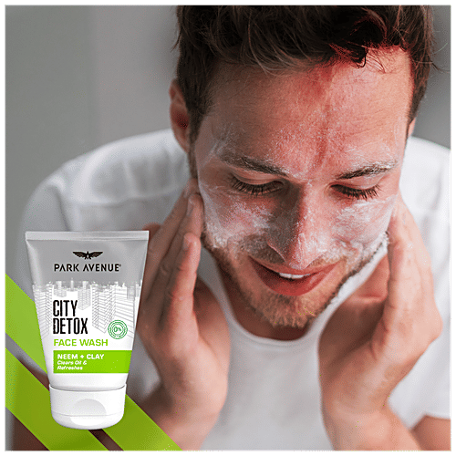 Park Avenue City Detox Face Wash - Neem & Clay, 100 g