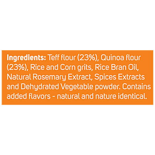 LiL'Goodness Teff Puffs - Peri Peri, 30 g Pouch