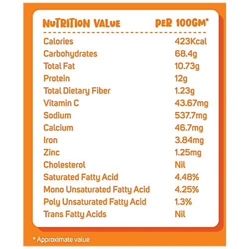 LiL'Goodness Teff Puffs - Peri Peri, 30 g Pouch