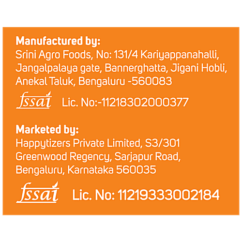 LiL'Goodness Teff Puffs - Peri Peri, 30 g Pouch