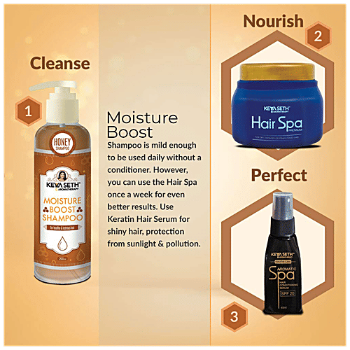 Keya Seth Aromatherapy Moisture Boost shampoo, 200 ml  