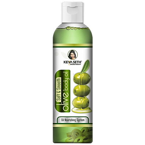 Keya Seth Aromatherapy Soft & Smooth Pure Olive Body Oil, 200 ml  