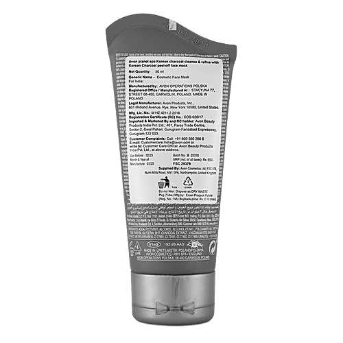 Buy Avon Spa Korean Charcoal Peel Off Face Mask Online at Best