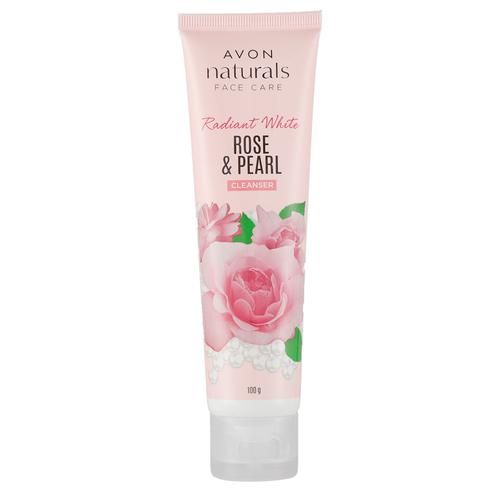 Avon Radiant White Rose & Pearl Cleanser, 100 g  