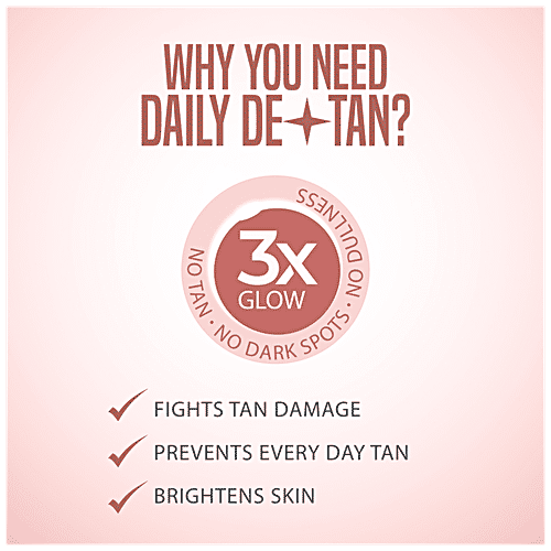 Natures Essence Daily De-Tan Lacto Tan Clear, 50 g  