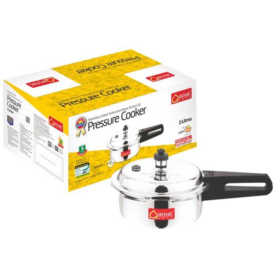 Buy Home Zone Stainless Steel Induction Base Pressure Cooker Outer