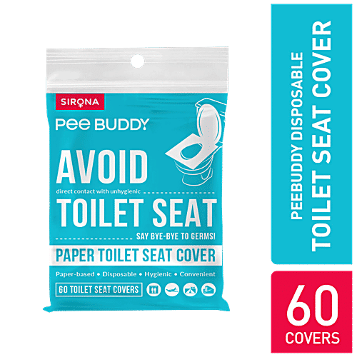Buy Peebuddy Disposable Toilet Seat Covers 60 Sheets No Direct