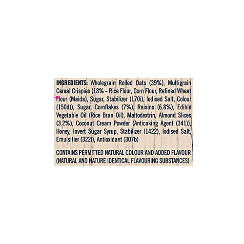 Quaker Oats Crispy Granola - Raisin & Almonds, 400 g  