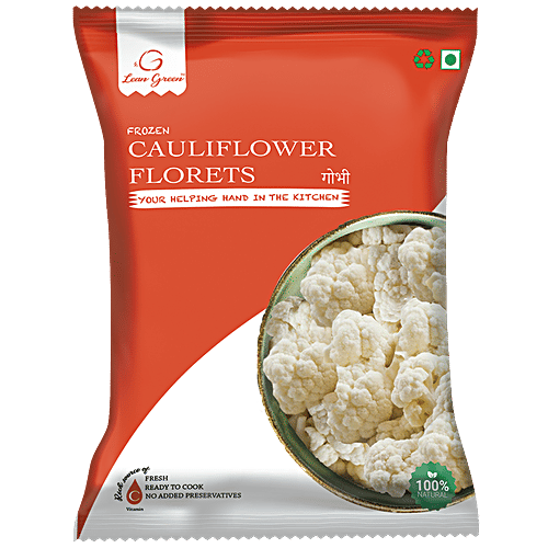 Buy LEAN GREEN Frozen Cauliflower Florets Online at Best Price of Rs
